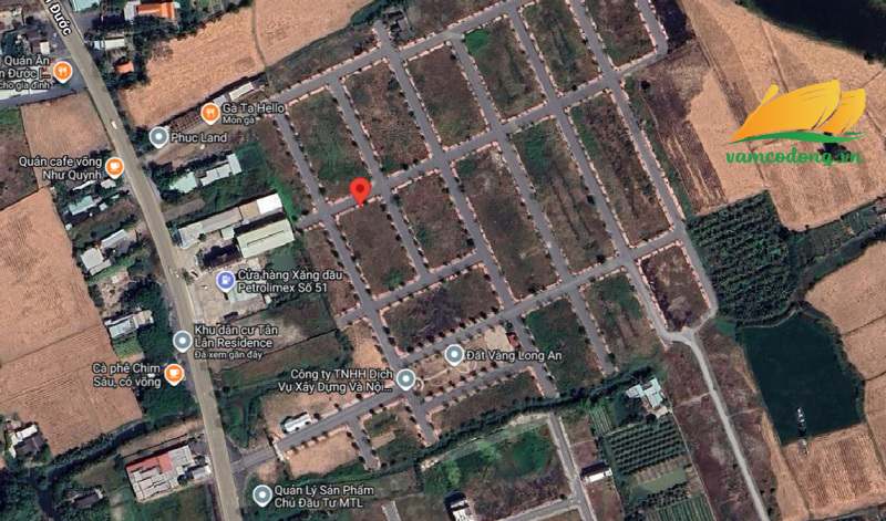 27.387.01 Nền 64m2 thổ cư đường N6 dự án Tân Lân Residence